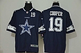 Nike Cowboys 19 Amari Cooper Navy Team Big Logo Number Vapor Untouchable Limited Jersey,baseball caps,new era cap wholesale,wholesale hats